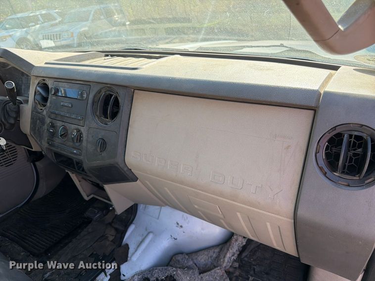 image for item FK3874 2008 Ford F350 Super Duty XL Ext. Cab utility bed pickup truck