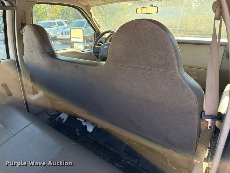 image for item FK3874 2008 Ford F350 Super Duty XL Ext. Cab utility bed pickup truck