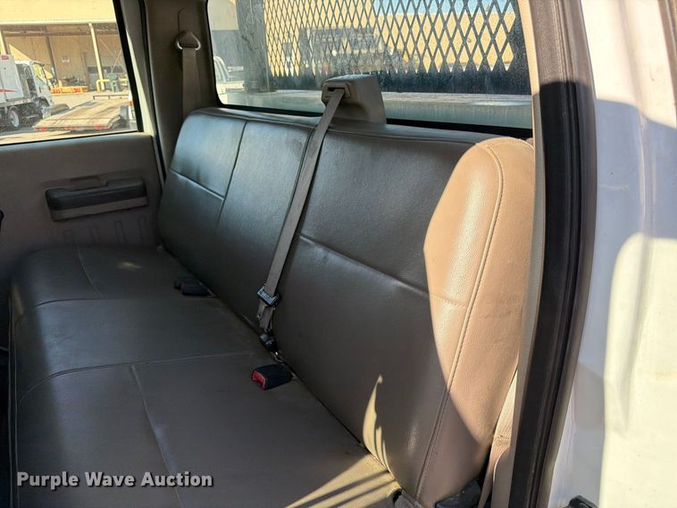 image for item FK3874 2008 Ford F350 Super Duty XL Ext. Cab utility bed pickup truck