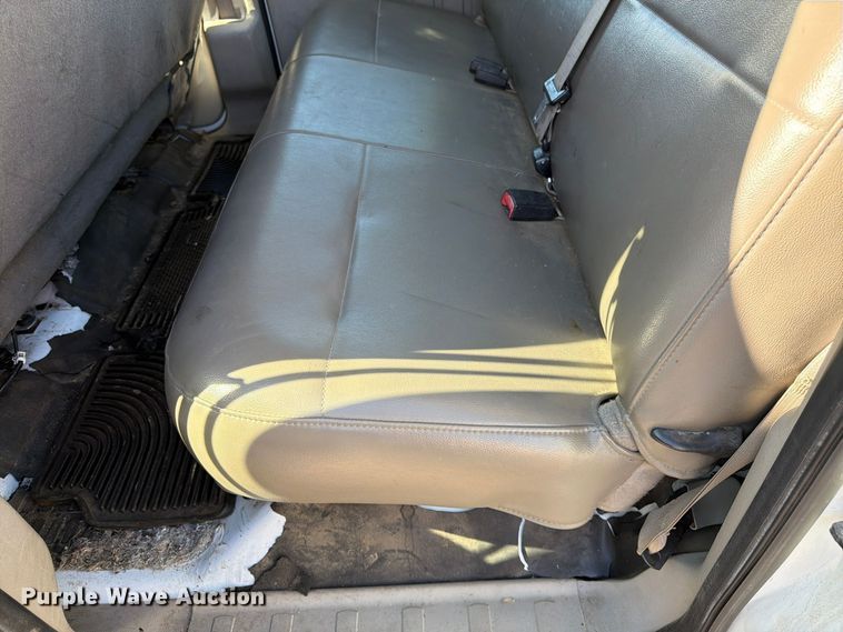 image for item FK3874 2008 Ford F350 Super Duty XL Ext. Cab utility bed pickup truck