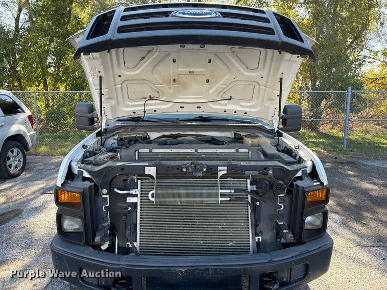 image for item FK3874 2008 Ford F350 Super Duty XL Ext. Cab utility bed pickup truck
