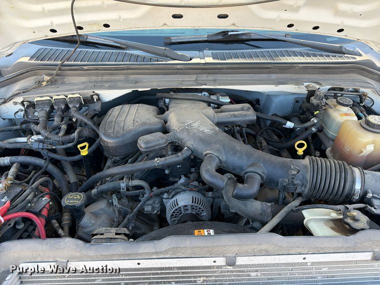 image for item FK3874 2008 Ford F350 Super Duty XL Ext. Cab utility bed pickup truck