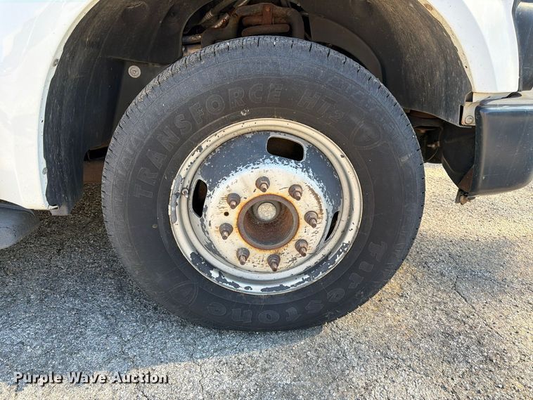 image for item FK3874 2008 Ford F350 Super Duty XL Ext. Cab utility bed pickup truck