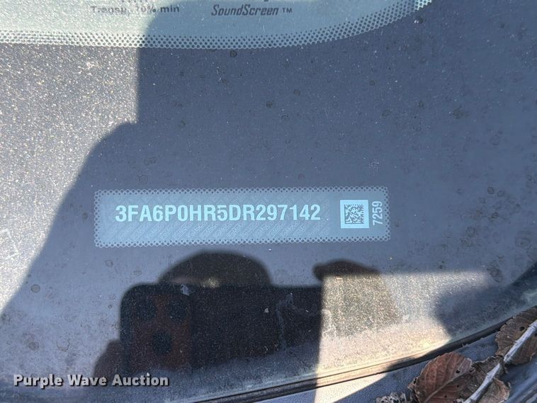 image for item FK3877 2013 Ford Fusion 