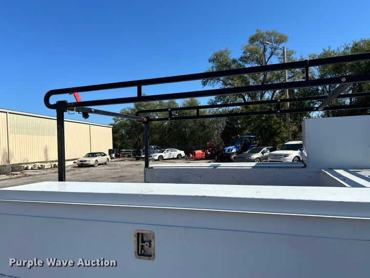 image for item FK3881 2011 Dodge 3500HD Crew Cab utility bed pickup truck