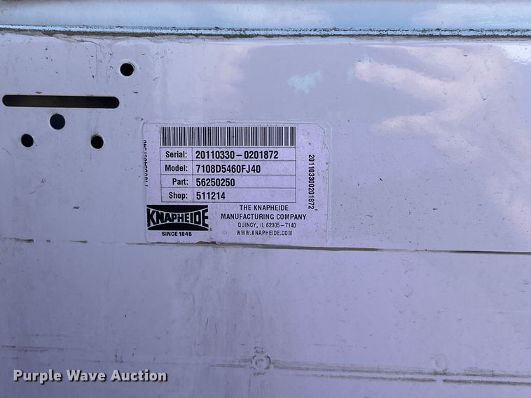 image for item FK3881 2011 Dodge 3500HD Crew Cab utility bed pickup truck