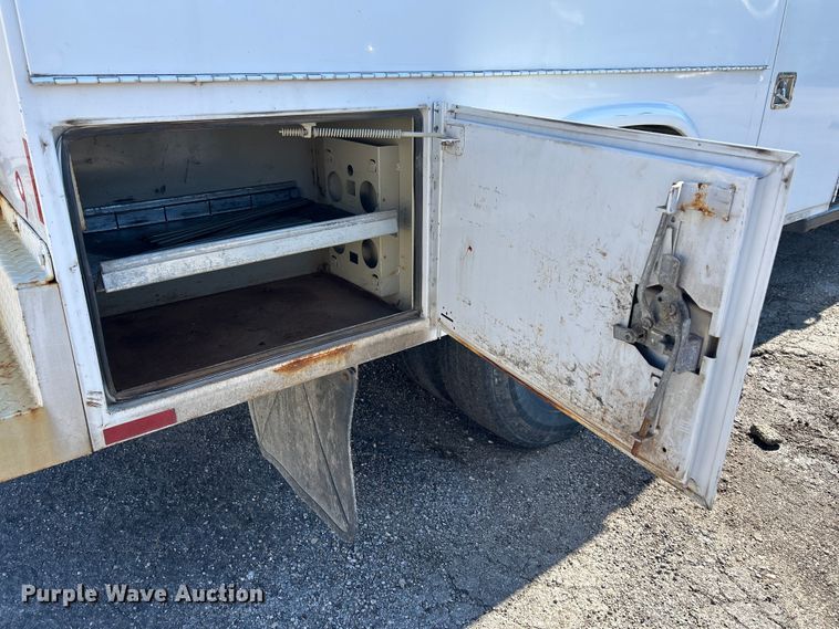 image for item FK3881 2011 Dodge 3500HD Crew Cab utility bed pickup truck