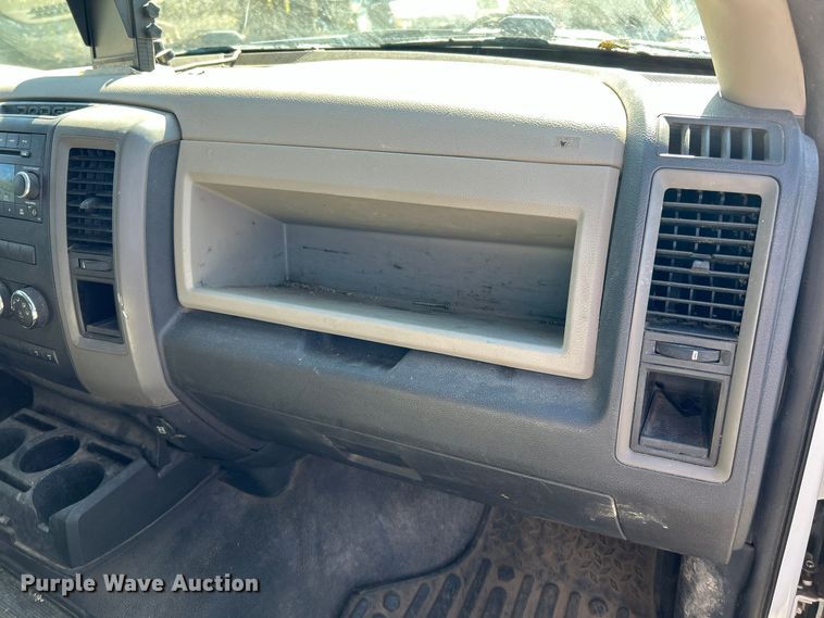 image for item FK3881 2011 Dodge 3500HD Crew Cab utility bed pickup truck