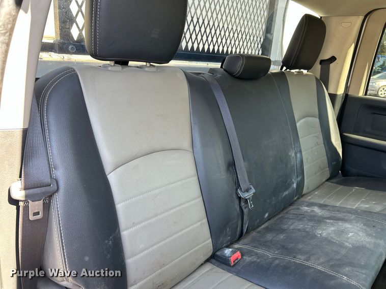 image for item FK3881 2011 Dodge 3500HD Crew Cab utility bed pickup truck