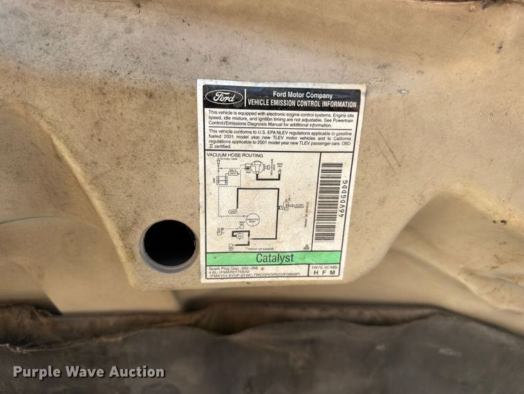 image for item FK3883 2001 Lincoln Continental 