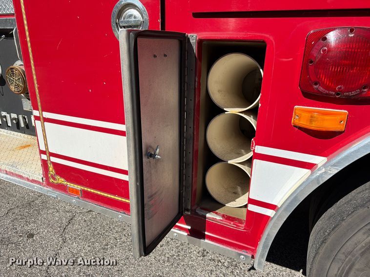 image for item FK3885 1997 International 4900 pumper fire truck