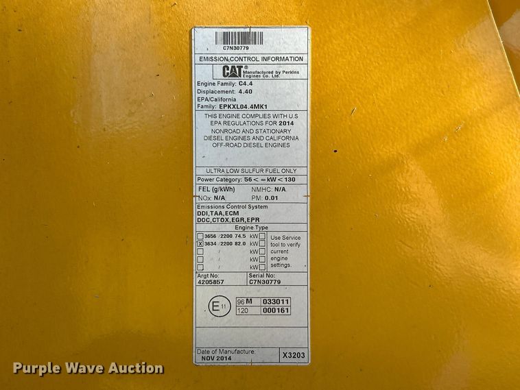 image for item FK3890 2015 Caterpillar 420F backhoe
