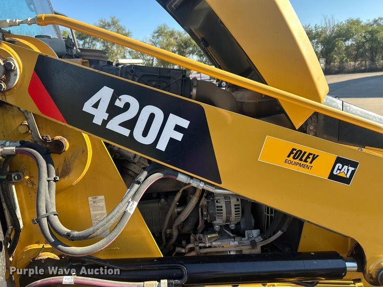 image for item FK3890 2015 Caterpillar 420F backhoe