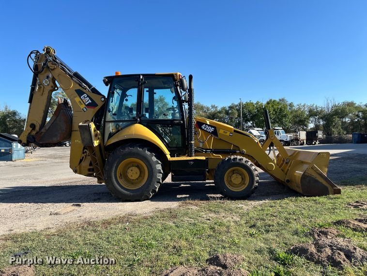 image for item FK3891 2015 Caterpillar 420F backhoe
