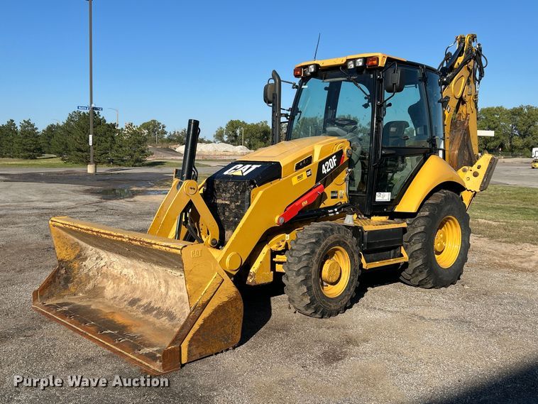 image for item FK3892 2015 Caterpillar 420F backhoe