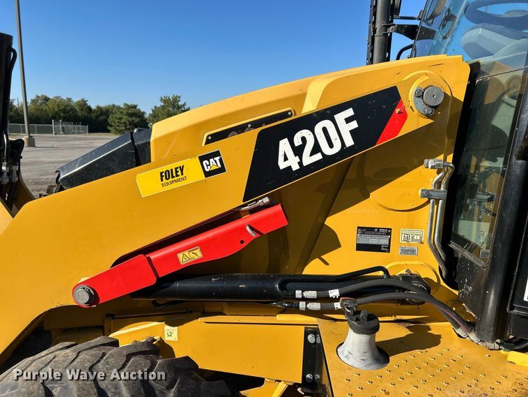 image for item FK3892 2015 Caterpillar 420F backhoe