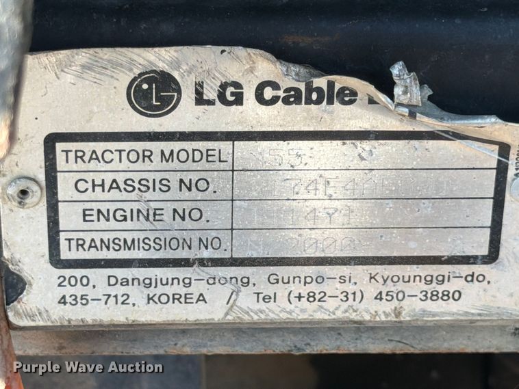 image for item FK3906 2007 Montana  LG5740C  MFWD tractor