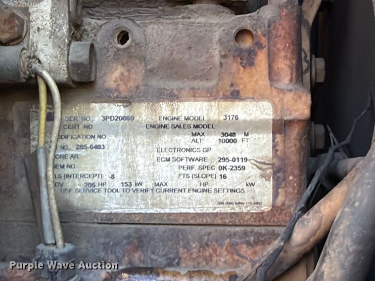 image for item FK5287 2007 Caterpillar 140H motor grader