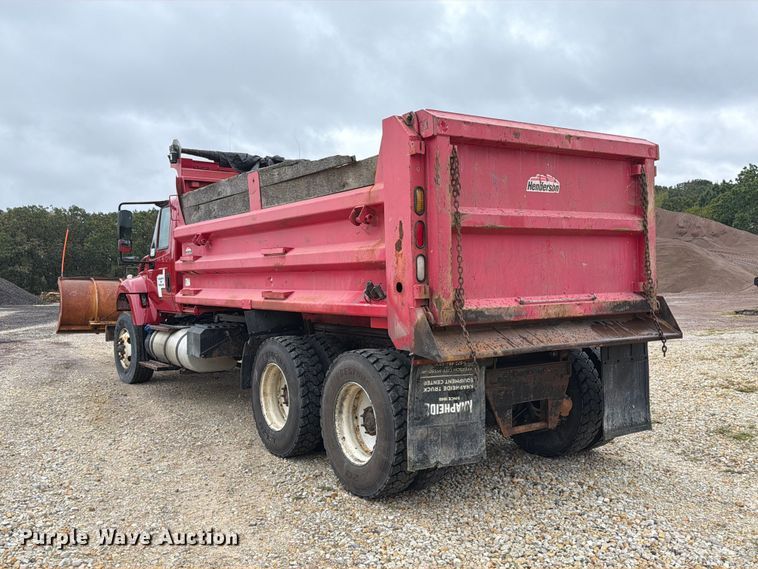 image for item FM6548 2018 International 7500 dump truck