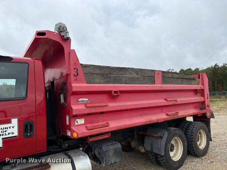 image for item FM6548 2018 International 7500 dump truck