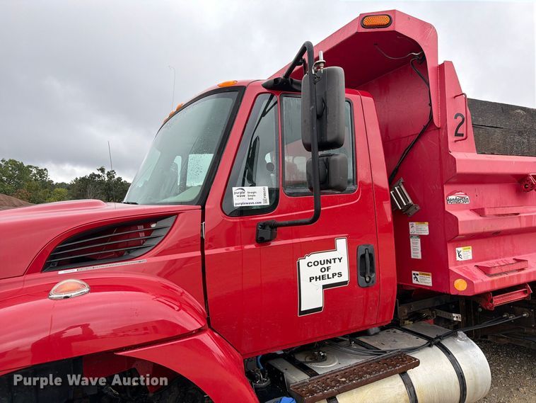 image for item FM6549 2018 International 7500 dump truck