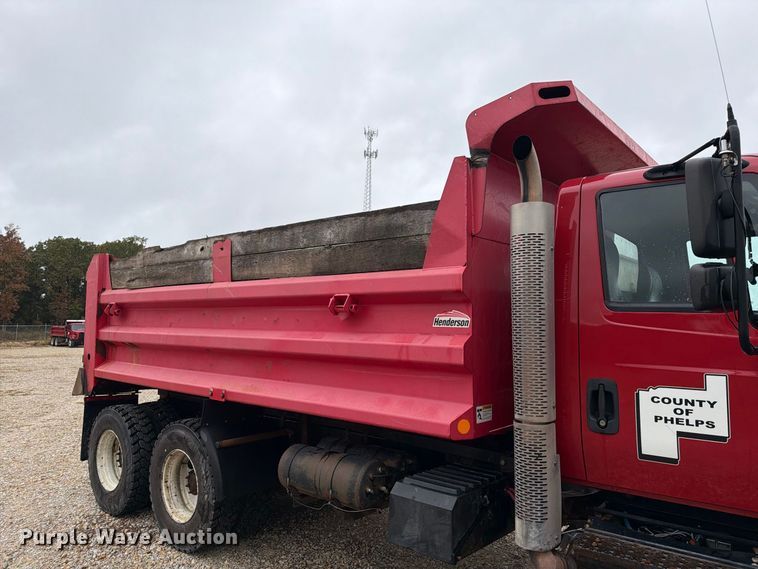 image for item FM6549 2018 International 7500 dump truck