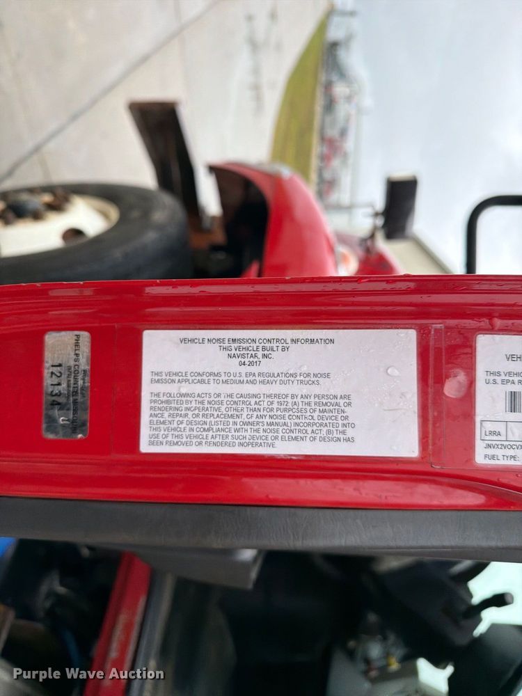 image for item FM6549 2018 International 7500 dump truck