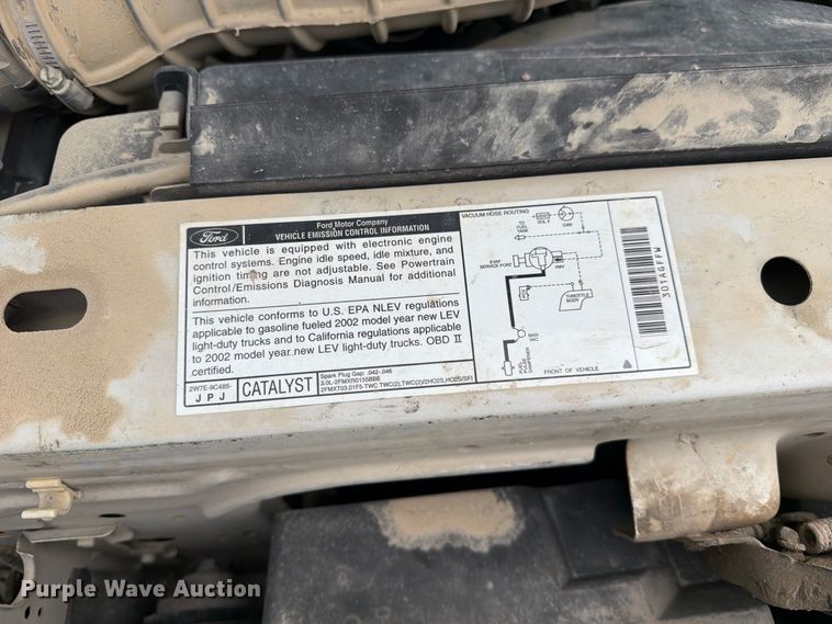 image for item FM6551 2002 Ford Ranger pickup truck
