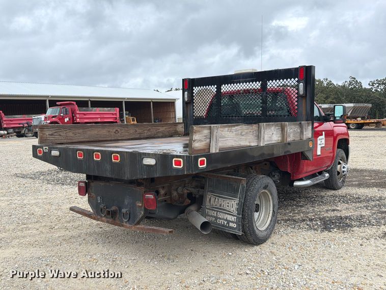 image for item FM6554 2015 Chevrolet Silverado 3500HD dump flatbed pickup truck