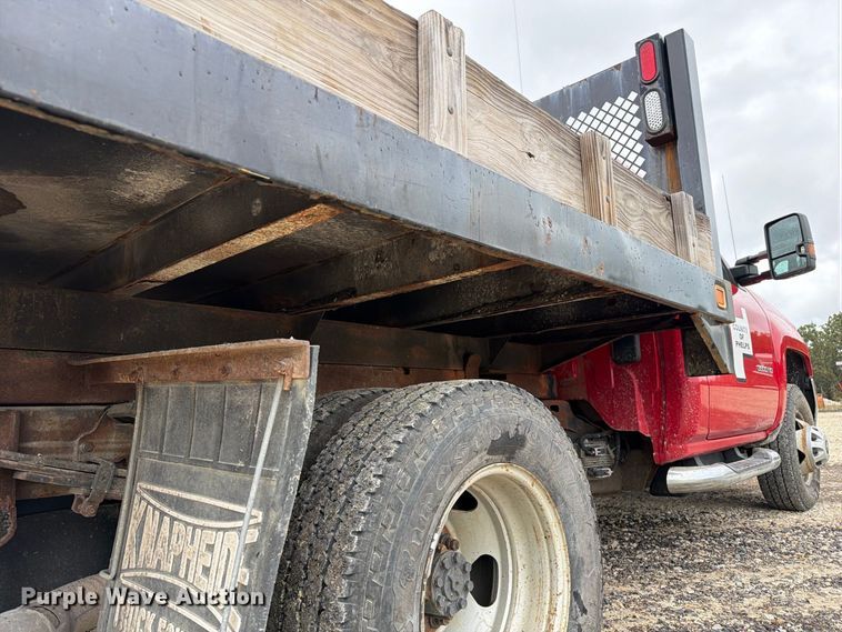 image for item FM6554 2015 Chevrolet Silverado 3500HD dump flatbed pickup truck