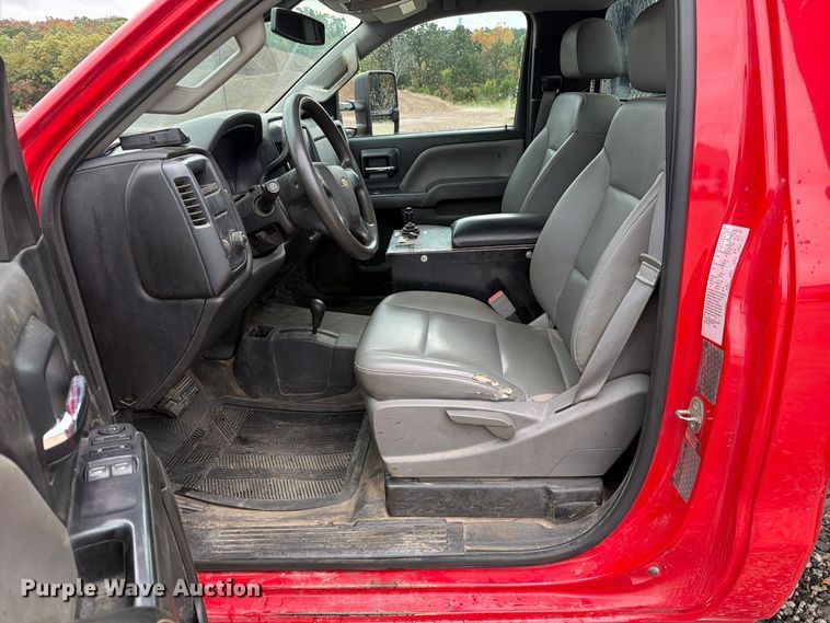 image for item FM6554 2015 Chevrolet Silverado 3500HD dump flatbed pickup truck