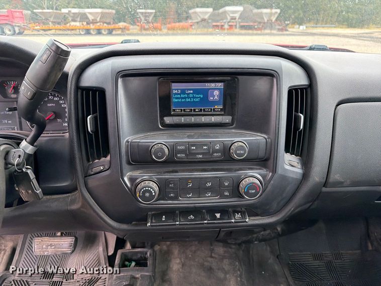 image for item FM6554 2015 Chevrolet Silverado 3500HD dump flatbed pickup truck