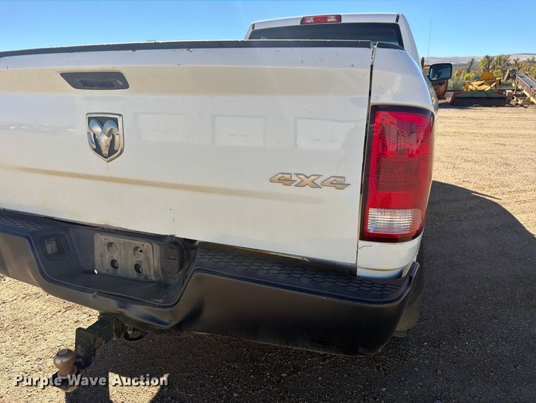 image for item FM7713 2017 RAM 2500 pickup truck