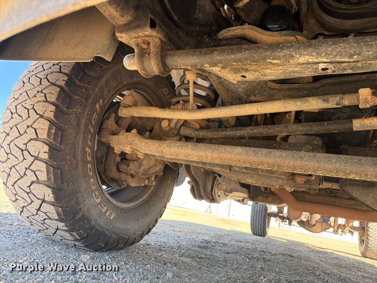 image for item FM7717 2017 RAM 3500 Crew Cab pickup truck cab and chassis