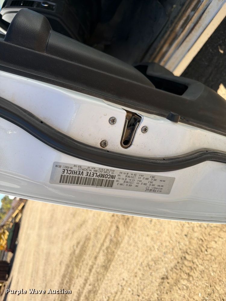 image for item FM7717 2017 RAM 3500 Crew Cab pickup truck cab and chassis