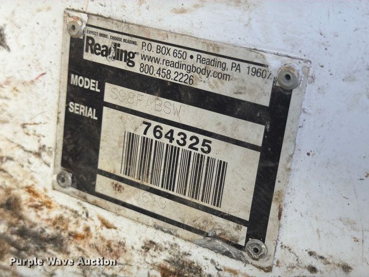 image for item FM7718 2020 RAM 3500 Crew Cab utility bed pickup truck
