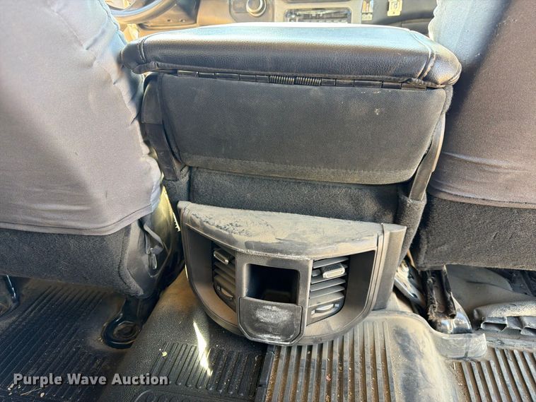 image for item FM7718 2020 RAM 3500 Crew Cab utility bed pickup truck