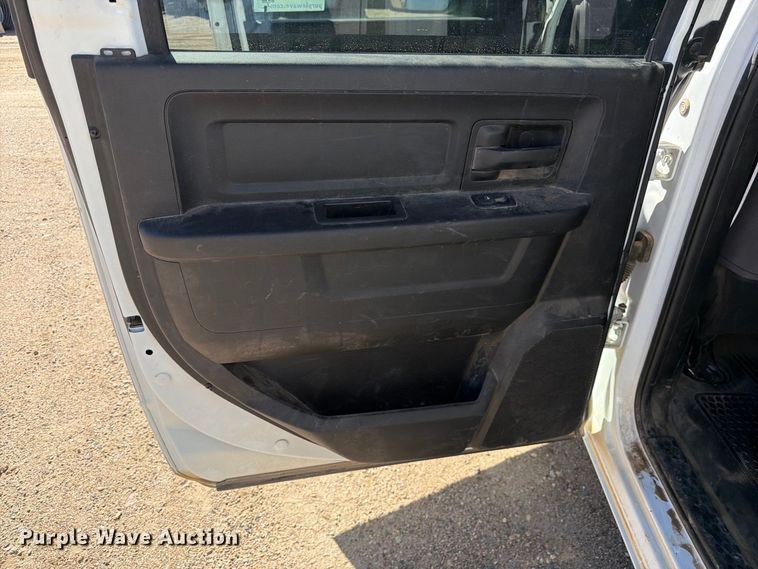 image for item FM7718 2020 RAM 3500 Crew Cab utility bed pickup truck