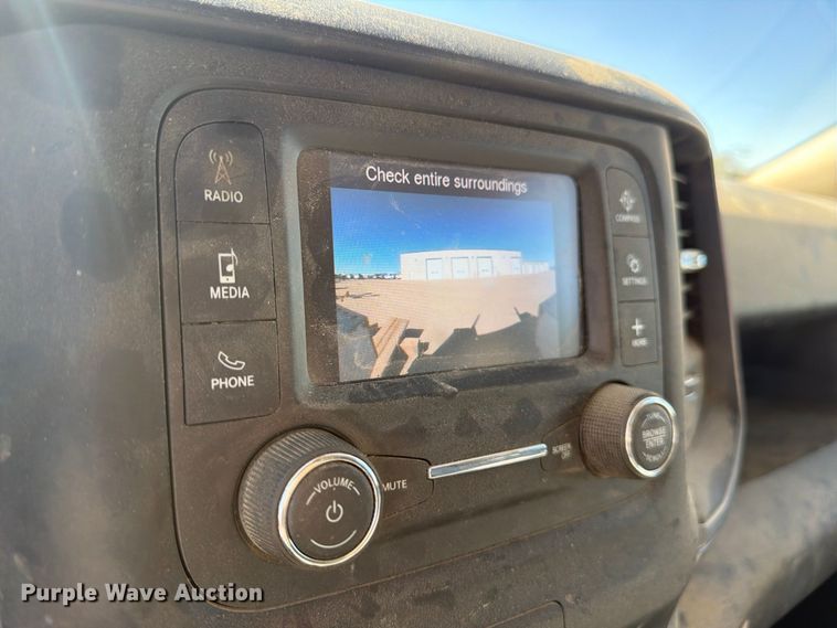 image for item FM7718 2020 RAM 3500 Crew Cab utility bed pickup truck