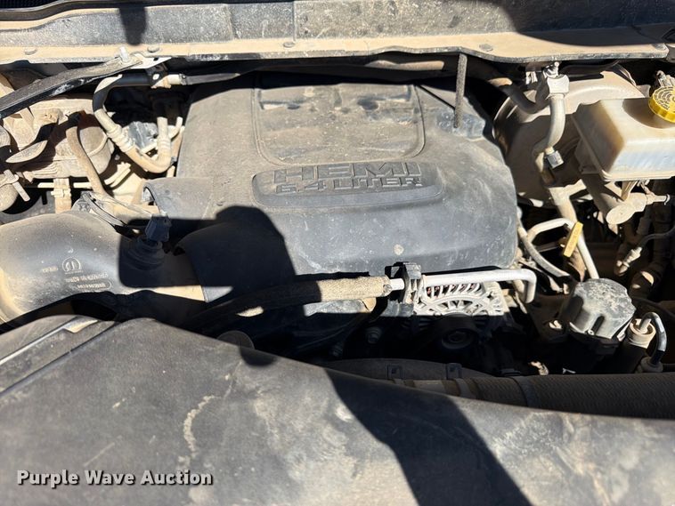 image for item FM7718 2020 RAM 3500 Crew Cab utility bed pickup truck