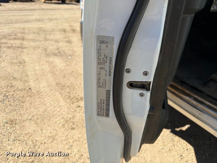 image for item FM7718 2020 RAM 3500 Crew Cab utility bed pickup truck