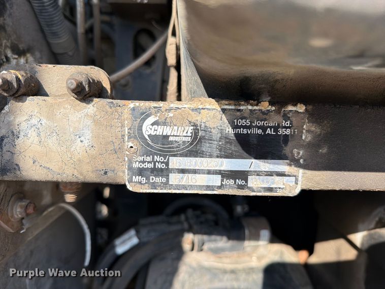 image for item FN5914 2017 International 4300 street sweeper truck