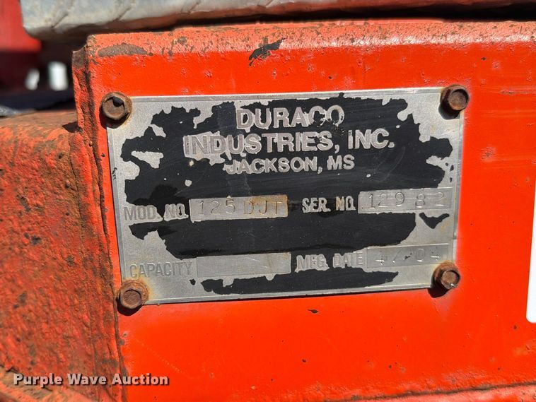 image for item FN5915 2004 Dura Patcher 125DJT pothole patcher