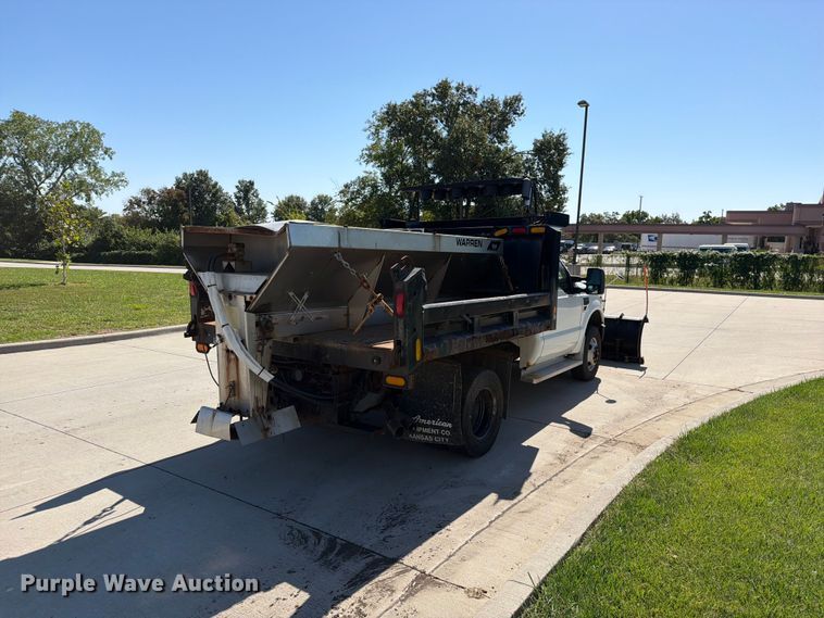 image for item FN5916 2009 Ford F350 Super Duty dump bed pickup truck