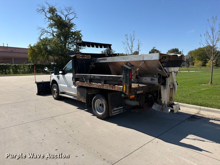 image for item FN5916 2009 Ford F350 Super Duty dump bed pickup truck