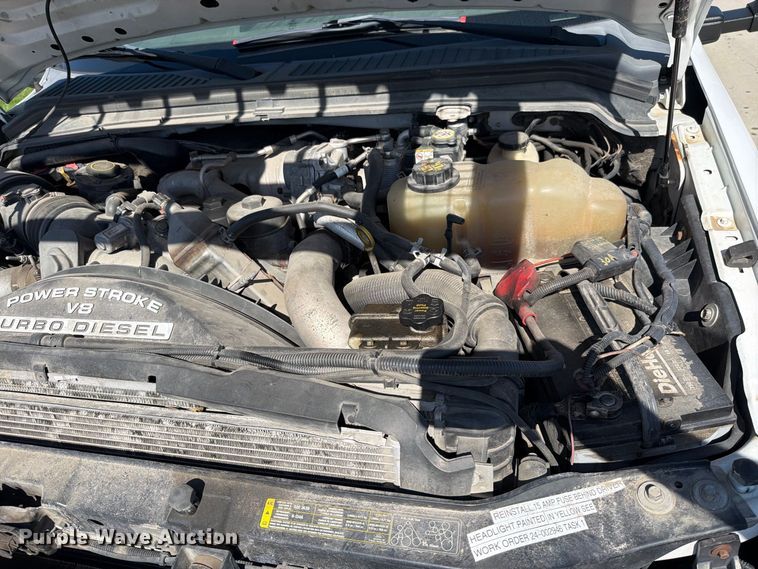 image for item FN5916 2009 Ford F350 Super Duty dump bed pickup truck