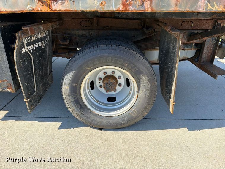 image for item FN5916 2009 Ford F350 Super Duty dump bed pickup truck