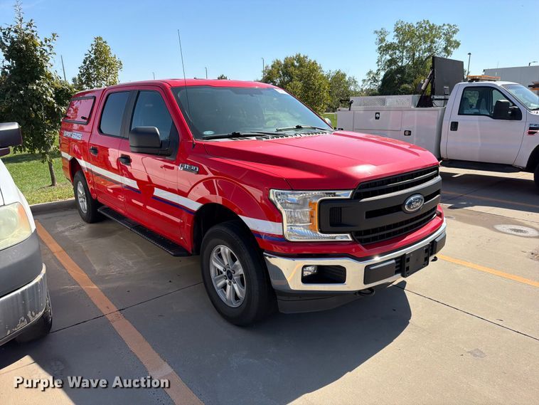 image for item FN5919 2018 Ford F150 Crew Cab pickup truck
