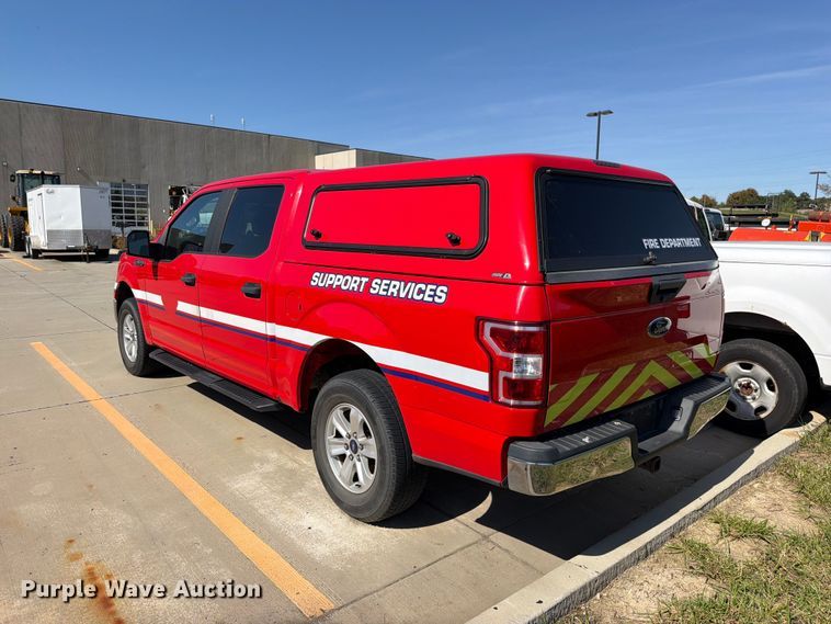 image for item FN5919 2018 Ford F150 Crew Cab pickup truck