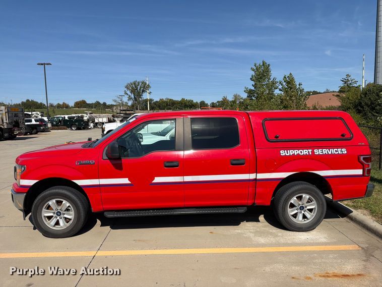 image for item FN5919 2018 Ford F150 Crew Cab pickup truck